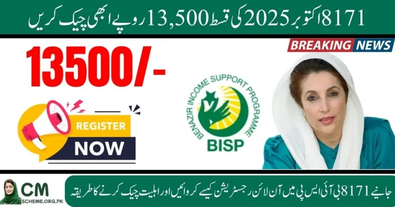 BISP 8171 Online Application Check October 2025, Check BISP 8171 eligibility status online in Pakistan, BISP 8171 CNIC verification portal 2025, BISP 8171 SMS service for eligibility check, BISP 8171 registration and payment update 2025, BISP 8171 Online Application Check