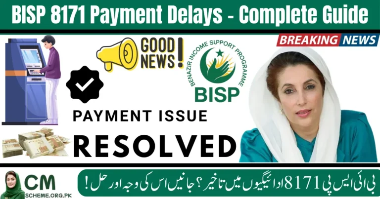 BISP 8171 payment delays in Pakistan, BISP 8171 late payment issues, Kafalat scheme payment delay, BISP 8171 stipend delay solutions, delayed BISP 8171 payment tips, how to fix BISP 8171 payment delay, BISP 8171 payment status check, reasons for BISP 8171 payment delays