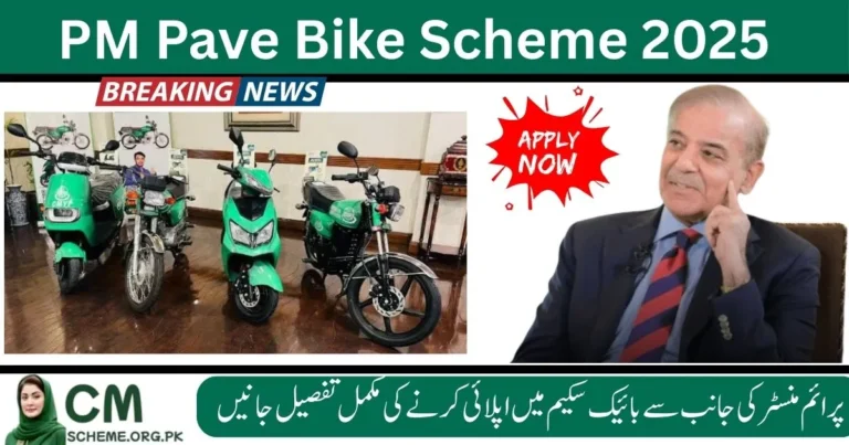 PM Pave Bike Scheme 2025 electric bike subsidy, apply online for PM Pave Bike Scheme 2025, government electric bike scheme Pakistan 2025, PAVE electric bike registration portal Pakistan,