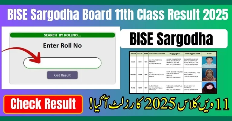 BISE Sargodha Board 11th Class Result 2025, Sargodha Board Inter Part 1 Result, Sargodha 1st Year Result 2025, BISE Sargodha Result 2025, 11th Class Result Sargodha Board, Sargodha Board Result 2025 Online, Sargodha Board 11th Marks, BISE Sargodha Position Holders, Sargodha Board 2025 Updates, Sargodha Board Result Portal,Sargodha Board result check online, BISE Sargodha gazette 2025, Intermediate result Sargodha board, Sargodha board 1st year marks sheet, Sargodha board official site, How to check Sargodha result 2025, Sargodha board passing marks, Top students of Sargodha board, 11th class Sargodha board news, Sargodha board online verification,Students can easily check their BISE Sargodha Board 11th Class Result 2025 online through the official portal. The Sargodha Board Inter Part 1 Result brings excitement as students discover their marks and ranks. With access to the BISE Sargodha gazette 2025, toppers list, and updated information, this result announcement highlights success across the region. Visit the Sargodha Board Result 2025 Online platform to verify your results instantly and celebrate your academic achievements.
