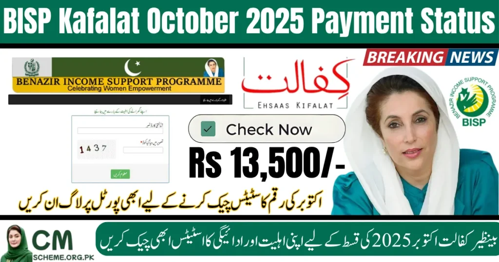 BISP Kafalat October 2025 payment status, BISP Kafalat October 2025 CNIC verification, Check BISP Kafalat October 2025 eligibility, BISP Kafalat October 2025 payment information, How to check BISP Kafalat October 2025 payment online, BISP Kafalat October 2025 registration status