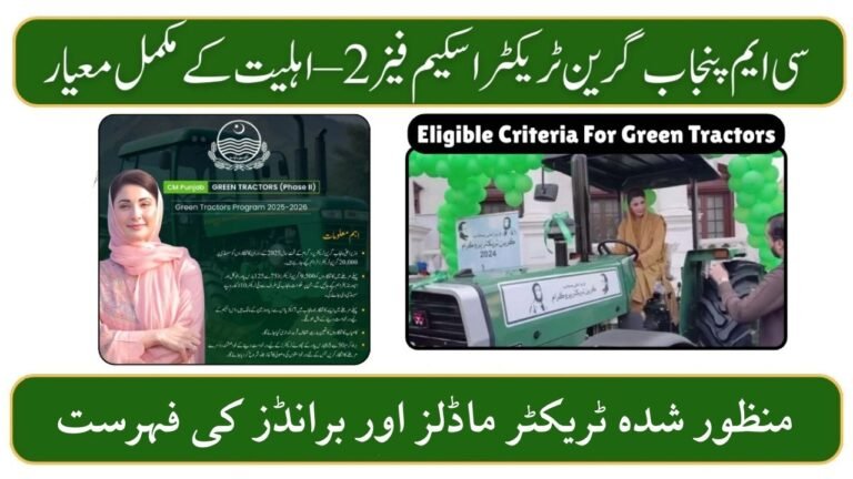 CM Punjab Green Tractor Scheme 2025 Approved List showing tractor brands, Farmers checking CM Punjab Green Tractor Scheme 2025 Approved List online, Approved tractor models under CM Punjab Green Tractor Scheme 2025 for subsidy, CM Punjab Green Tractor Scheme 2025 Approved List with imported and local tractors, CM Punjab Green Tractor Scheme 2025 Approved List
