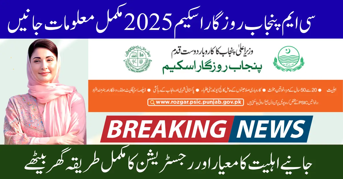Punjab Rozgar Scheme 2025 loan application process explained, Young entrepreneurs applying for Punjab Rozgar Scheme 2025 online, Punjab Rozgar Scheme 2025 helping small businesses in Punjab, Government of Punjab financial support through Punjab Rozgar Scheme 2025,