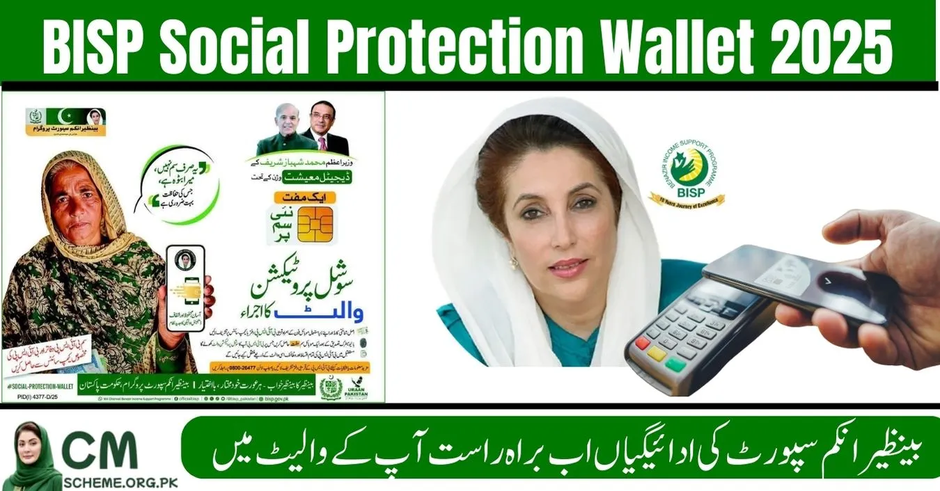 BISP Social Protection Wallet 2025 digital payment system explained, BISP Social Protection Wallet 2025 Ramazan payment update visual, Beneficiary using BISP Social Protection Wallet 2025 mobile app, BISP Social Protection Wallet 2025 secure and transparent payments,BISP Social Protection Wallet 2025