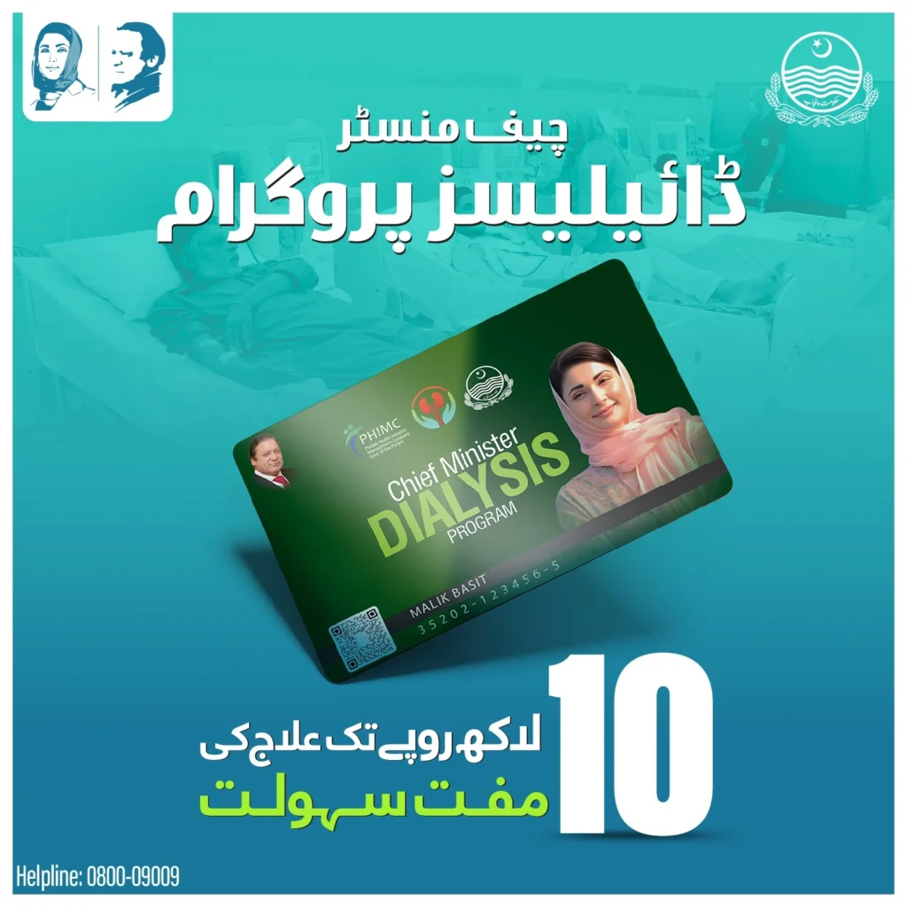CM Punjab Dialysis Card 2025