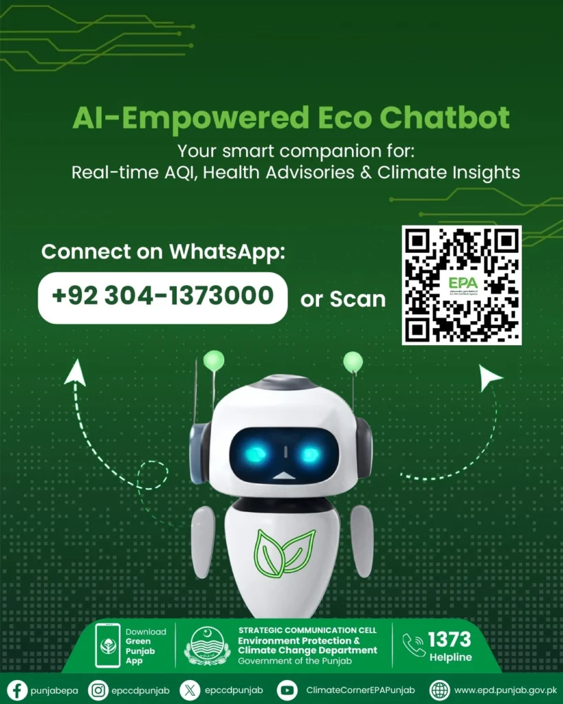 ECO CHATBOT 2025 Punjab Pakistan's AI Environmental Solution