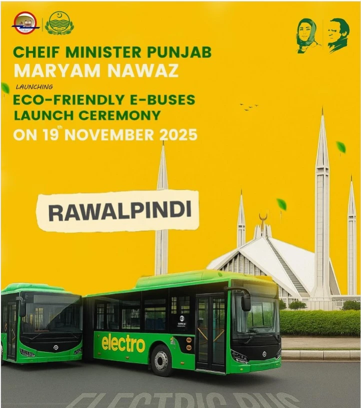Electric Buses in Rawalpindi 2025