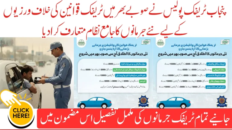 New Traffic Rules 2025 by CM Punjab maryam nawaz