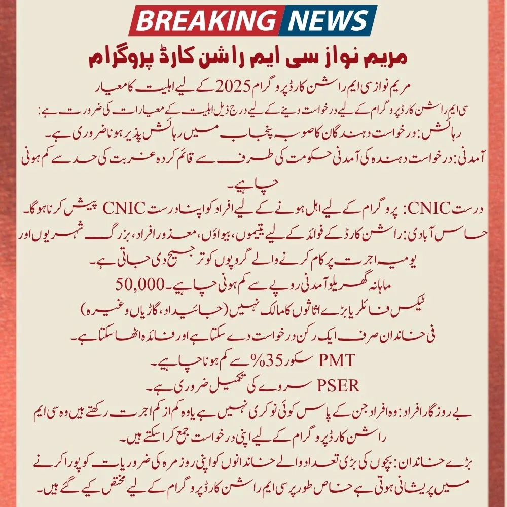 Punjab Rashan Card 2025 – Powerful Relief for Families