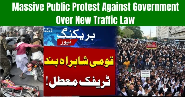 Massive public protest against government over traffic law, Citizens rally during massive public protest against government, Crowds gather for massive public protest against government rules, Street demonstrations during massive public protest against government,